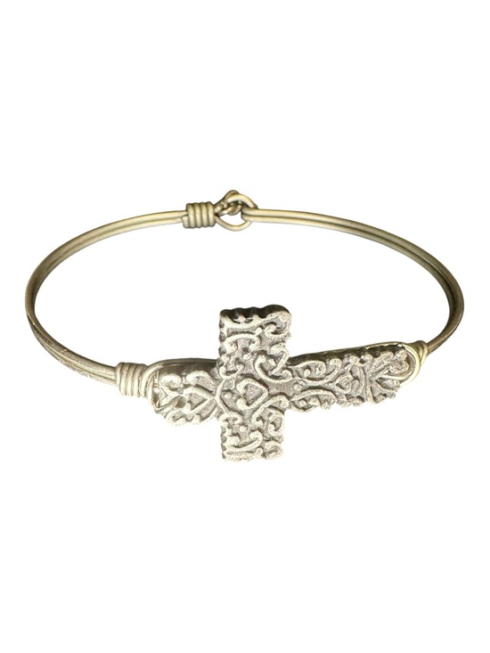 Jewelry - Cross Bangle Bracelet